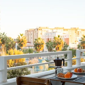 Torre Cervantes, Moderno, Luminoso, A 5 Min De La Playa Apartment Almeria